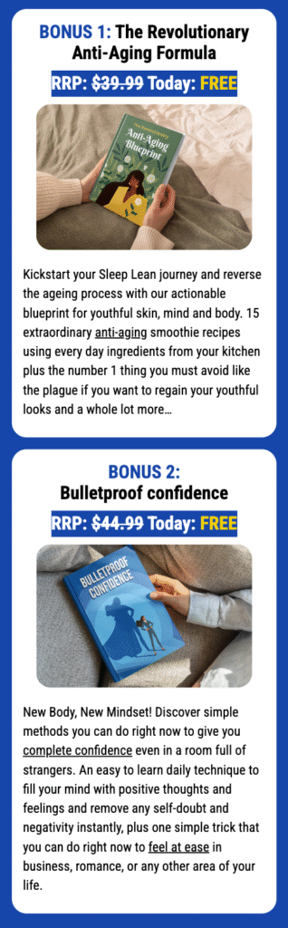 Sleep Lean supplement for overnight fat burning