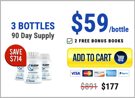 Sleep Lean supplement for overnight fat burning